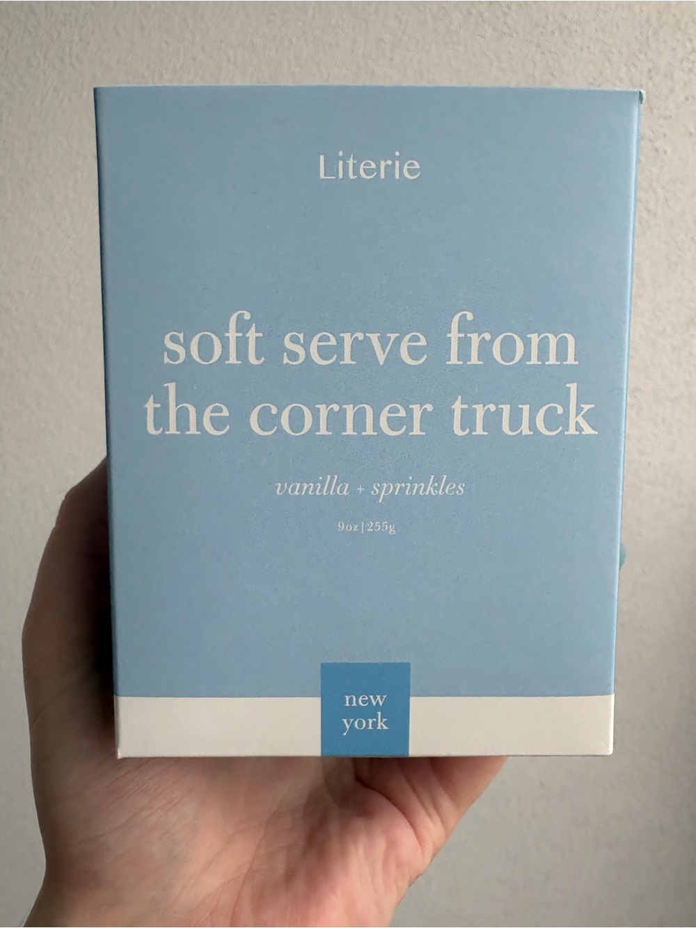 Literie "Soft Serve From The Corner Truck" Vanilla + Sprinkles